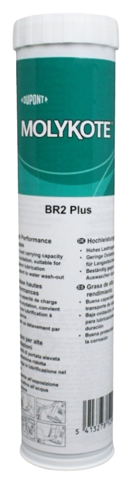 MOLYKOTE BR2 PLUS Hochleistungsfett 400 gr Kartusche