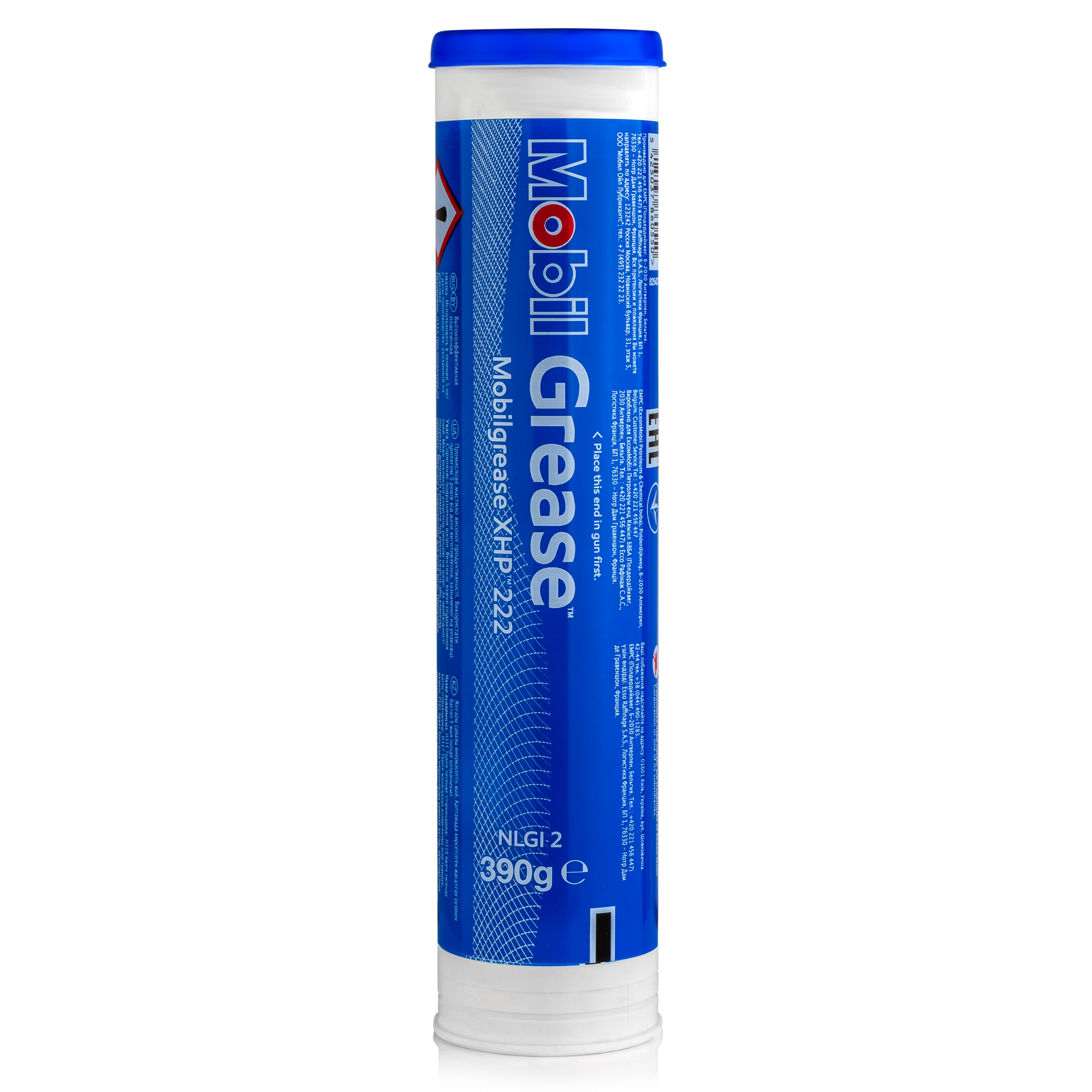 Mobilgrease XHP 222 Schmierfett in 390gr/Kartusche