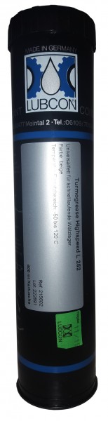 Turmogrease Highspeed L 252 Schmierfett für Hochgeschwindigkeitspindellager in 400gr/Kartusche