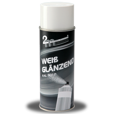 Weiss-Glänzend RAL 9010 Spraydose  400ml