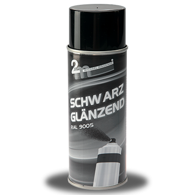 Schwarz Glänzend RAL 9005 Spraydose  400ml