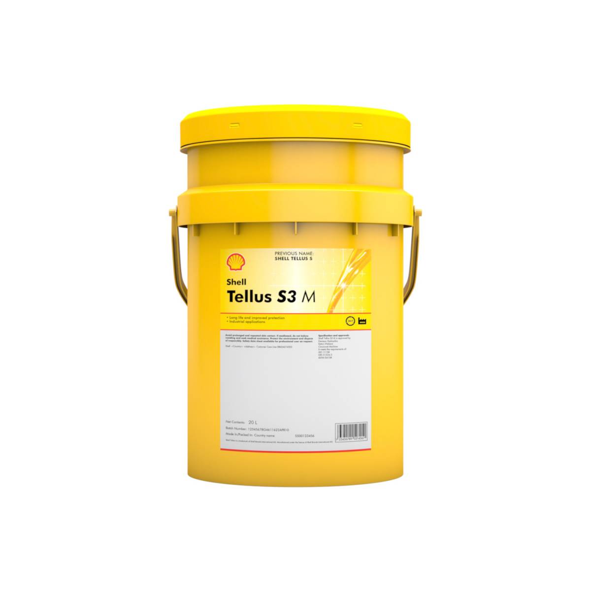 Shell Tellus S3 M 68 Zinkfreies Hydrauliköl - ISO VG 68 - 20L/Kanister