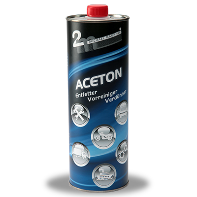 Aceton in 1 Liter Dose