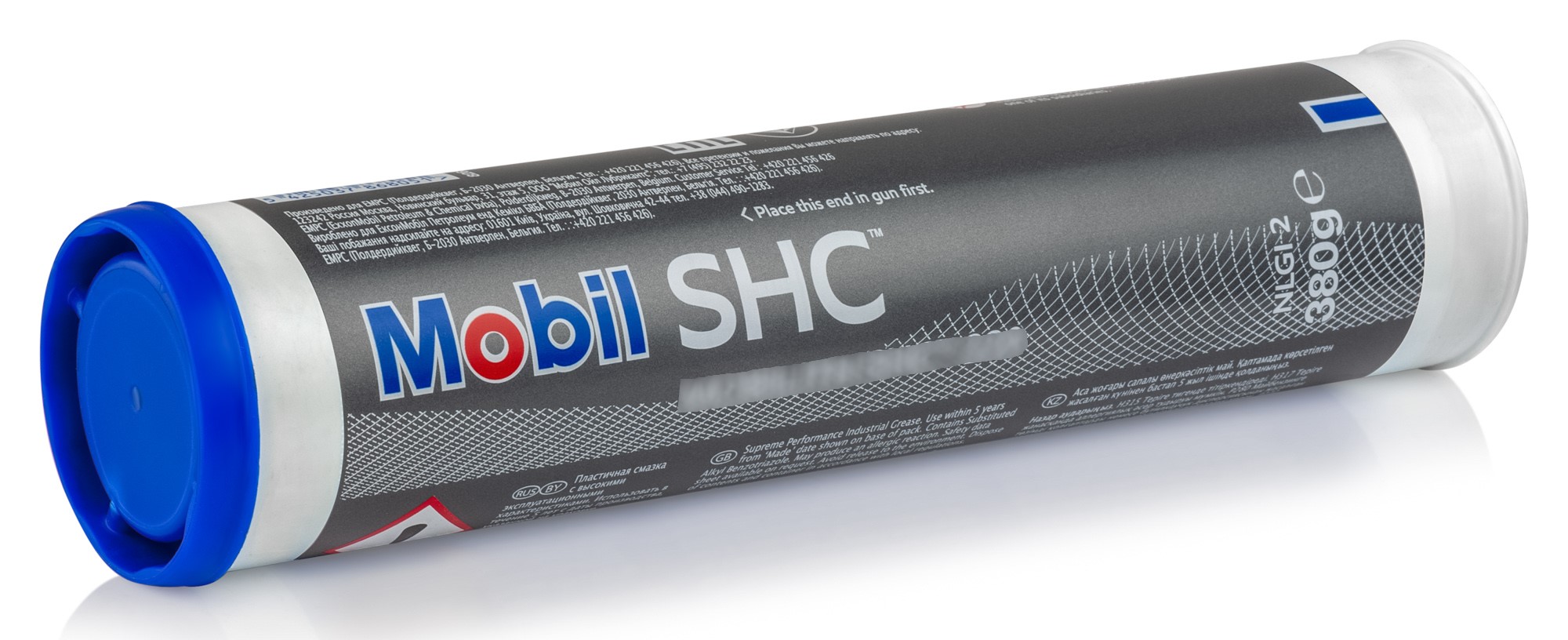Mobil SHC Polyrex 462 Synthetisches Hochtemperaturfett in 380gr/Kartusche