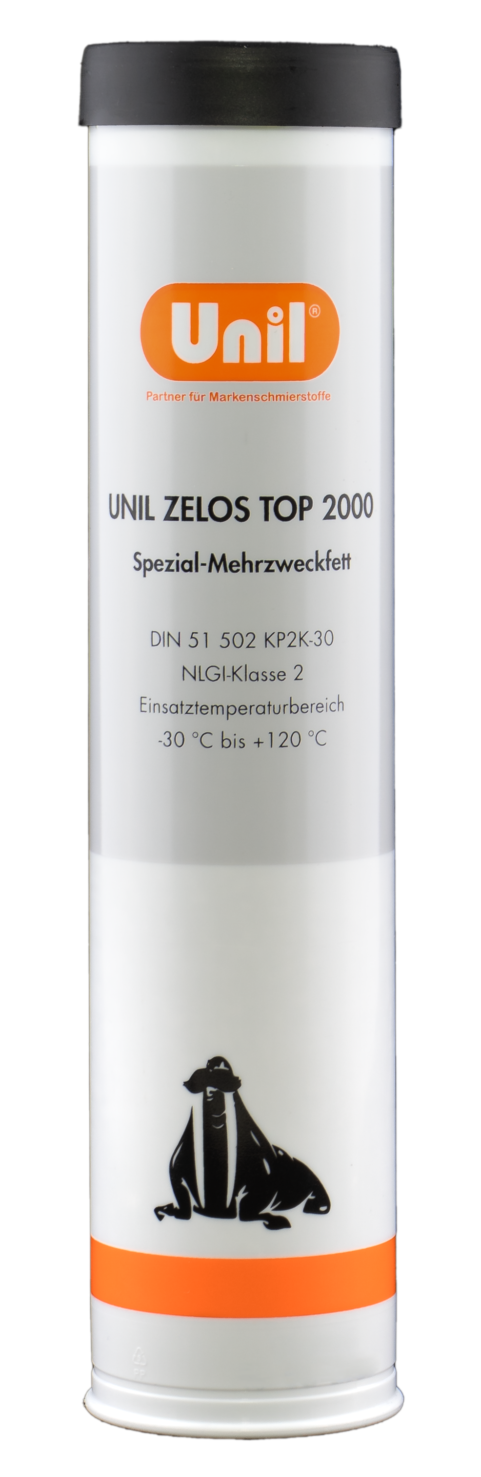 UNIL Zelos TOP 2000 Spezial-Mehrzweckfett, wasserbeständig in 400gr/Kartusche