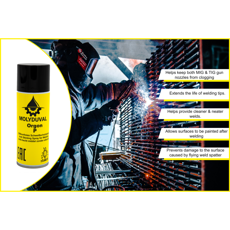 Orgon P - silikonfreier Schweissschutzspray in 400ml/Spraydose