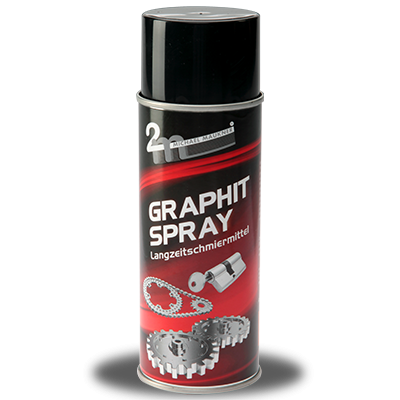 Graphitspray Trocken, hitzebeständiges Schmiermittel Spraydose  400ml