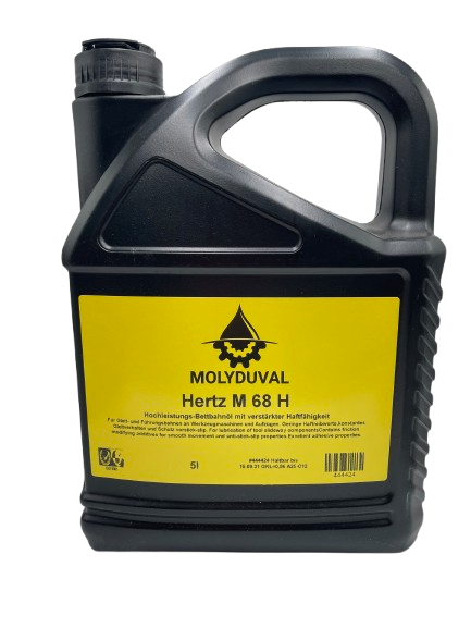 Molyduval Hertz M 68 H - Gleit- und Bettbahnöl im 5Lt/Kanister