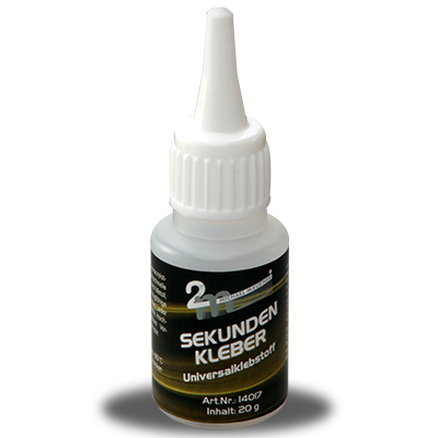 Sekundenkleber in 20gr Flasche